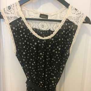 Lace & Hearts Maternity Top